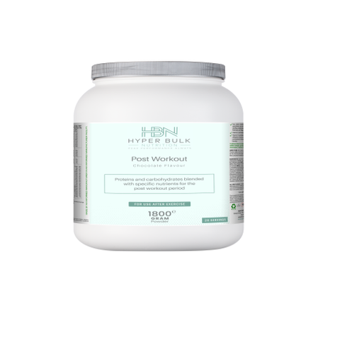 Hyper Bulk Nutrition Post Workout Protein & Carbohydrate - Hyper Bulk Nutrition