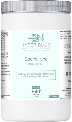 Hyper Bulk Nutrition ElectroHype Recovery Drink