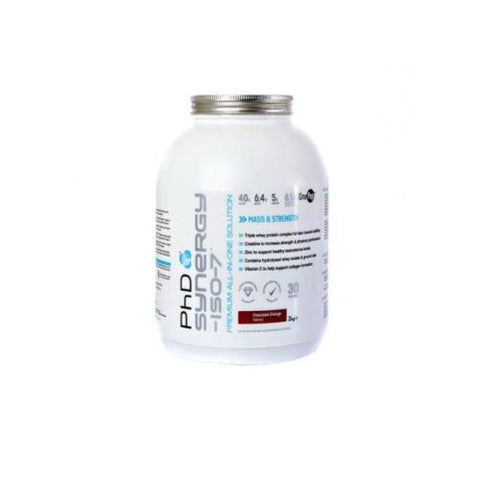 PhD Nutrition Synergy ISO-7 2kg - Hyper Bulk Nutrition